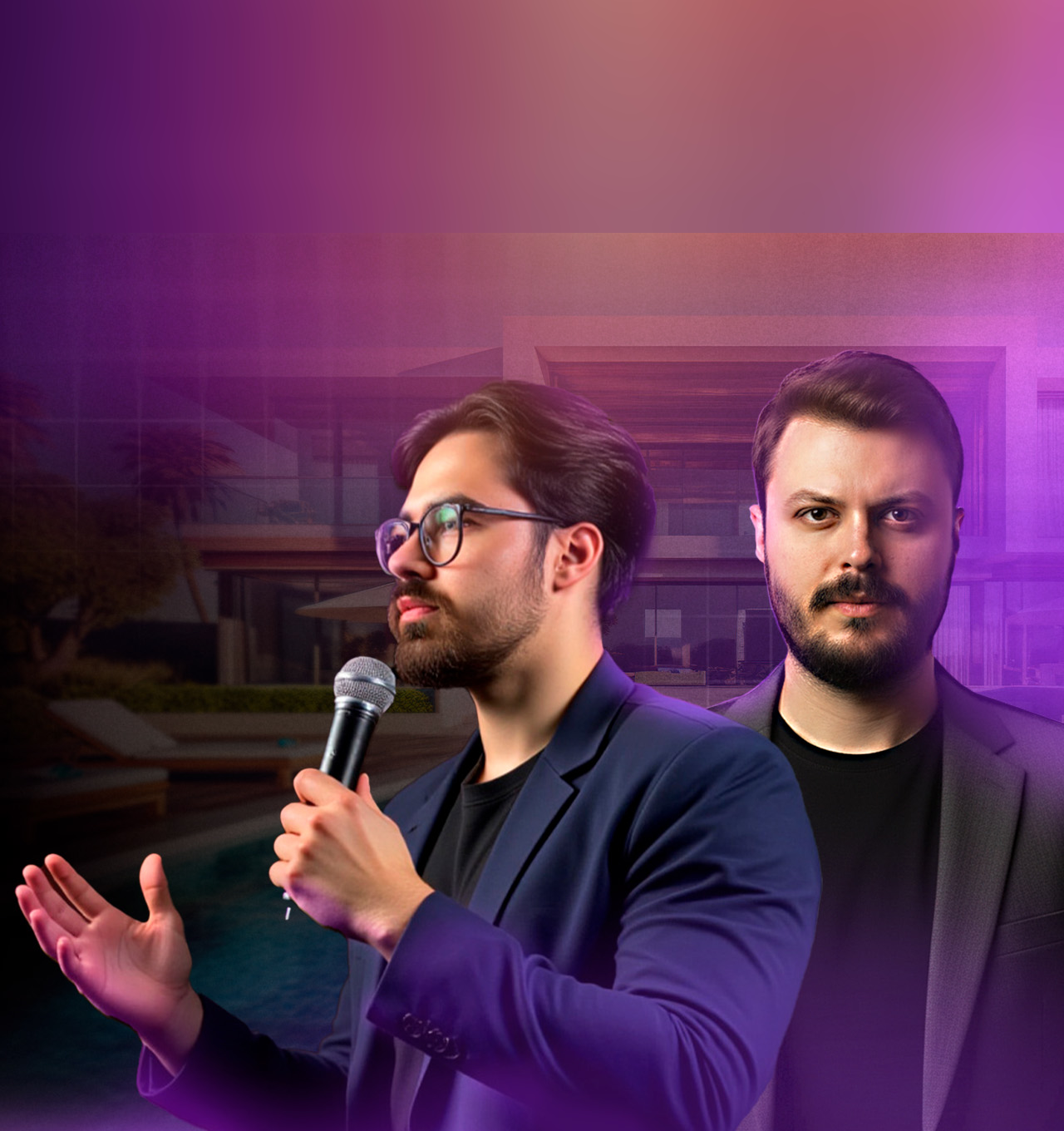 Erik Tafuri e Miguel Maulim